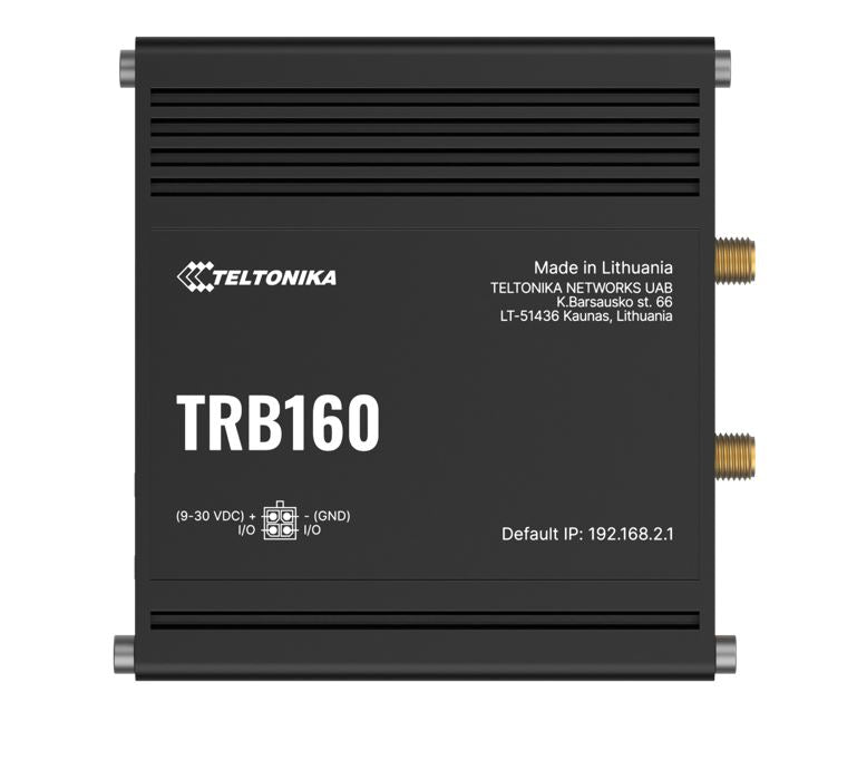 Teltonika TRB160 4G LTE CAT 6 IoT Gateway, Ultra-Small, Lightweight, Energy-Efficient, Cellular Spee - TRB160100200