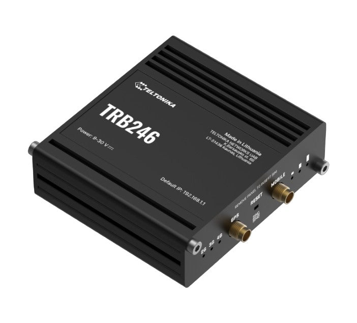 Teltonika TRB246 Industrial 4G LTE Gateway | Dual SIM & GPS Teltonika