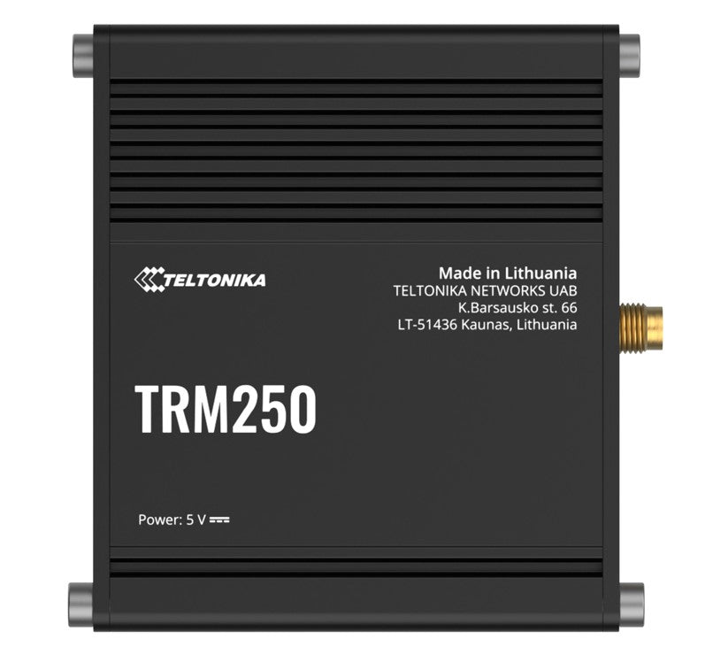 TRM250 Industrial 4G LTE Cat 1 Modem for Reliable Connectivity Teltonika