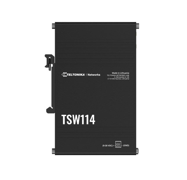 Teltonika TSW114 5-Port Unmanaged Industrial Gigabit Ethernet Switch Teltonika