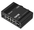 TSW200 Industrial PoE+ DIN Rail Switch Teltonika