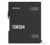 Teltonika TSW304 Industrial PoE+ Switch | 4-Port Gigabit Teltonika