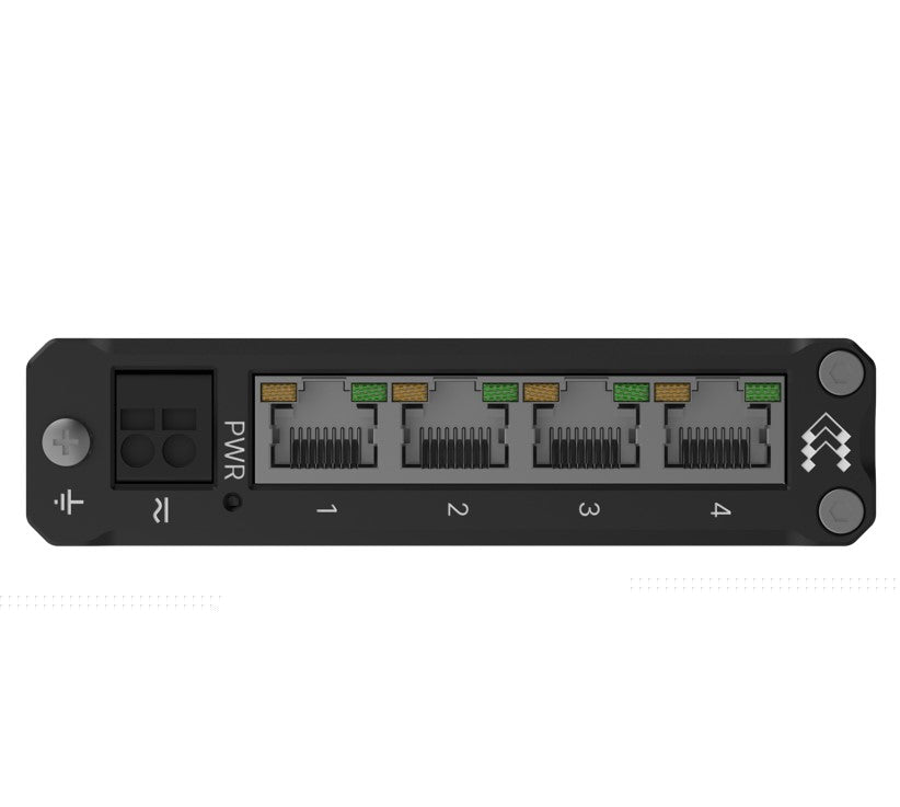 Teltonika TSW304 Industrial PoE+ Switch | 4-Port Gigabit Teltonika