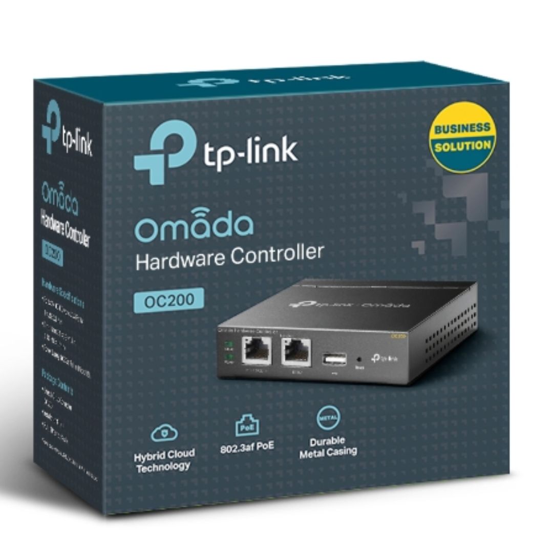 TP-Link OC200 Omada Cloud Controller, Centralised Management - Up to 100 Omada APs, JetStream Switch - OC200
