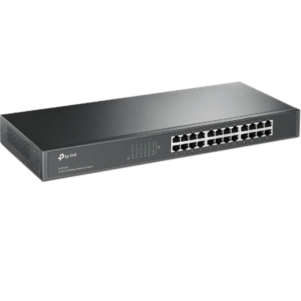 TP-Link 24-Port 10/100Mbps Rackmount Unmanaged Ethernet Switch TP-LINK