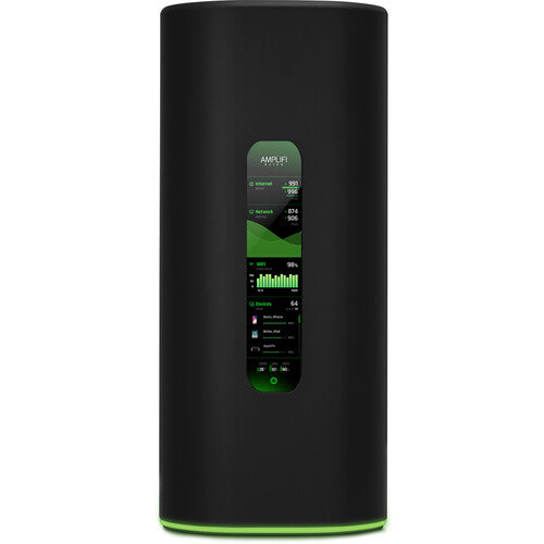 Ubiquiti Amplifi Alien Mesh Router - Wi-Fi 6 - 4x Gigabit Ethernet Ports on Router, Touch Screen Dis - AFi-ALN-R