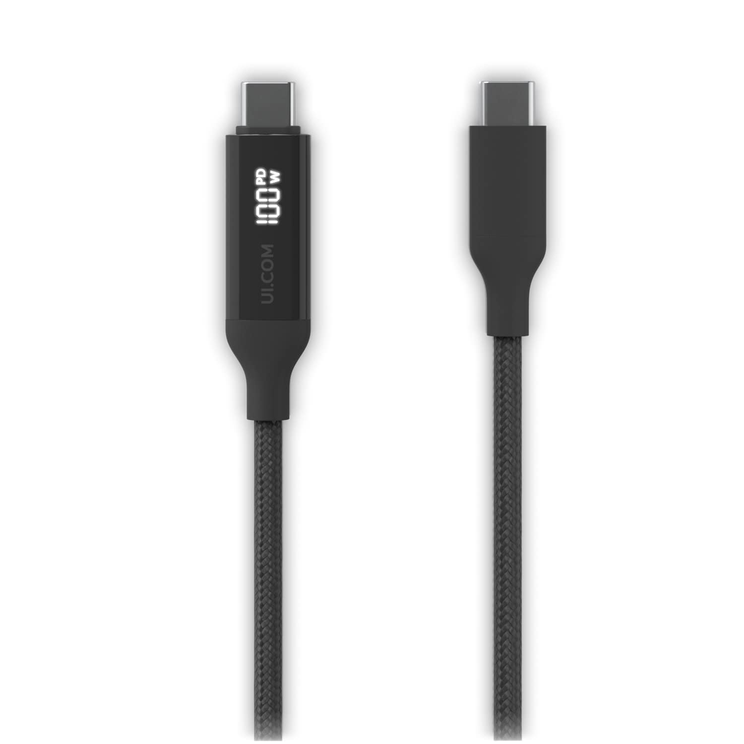 Ubiquiti 100W USB-C Cable with Power Meter & Braided Design Ubiquiti