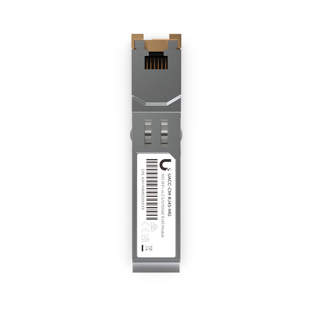 Ubiquiti SFP+ to RJ45 Adapter | 10Gbps High-Speed Ethernet Module Ubiquiti