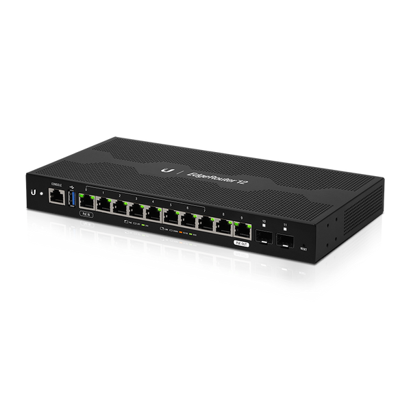 Ubiquiti EdgeRouter 12 | High-Performance Gigabit Router with SFP