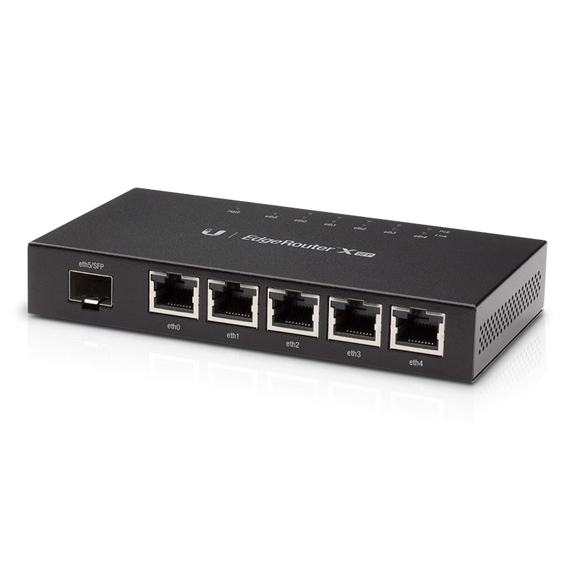 Ubiquiti EdgeRouter X SFP | Compact Gigabit PoE Router Ubiquiti