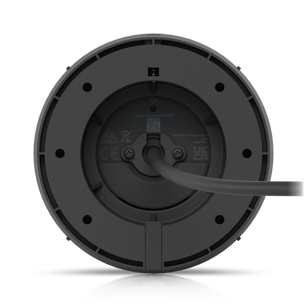 Ubiquiti G5 Turret Ultra Black | 2K HD PoE Outdoor Security Camera Ubiquiti