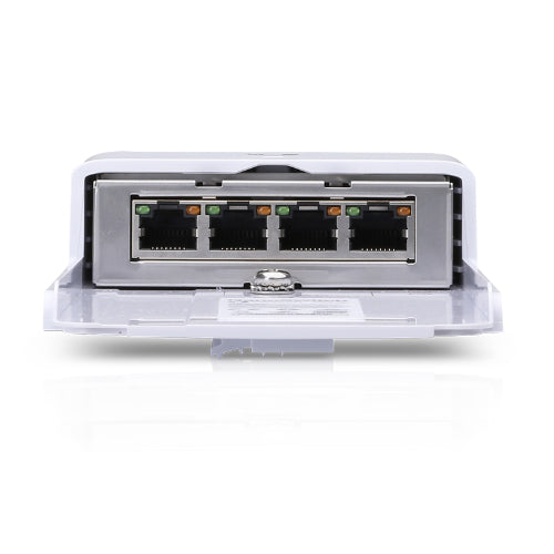 Ubiquiti NanoSwitch | Weatherproof 4-Port Gigabit PoE Switch