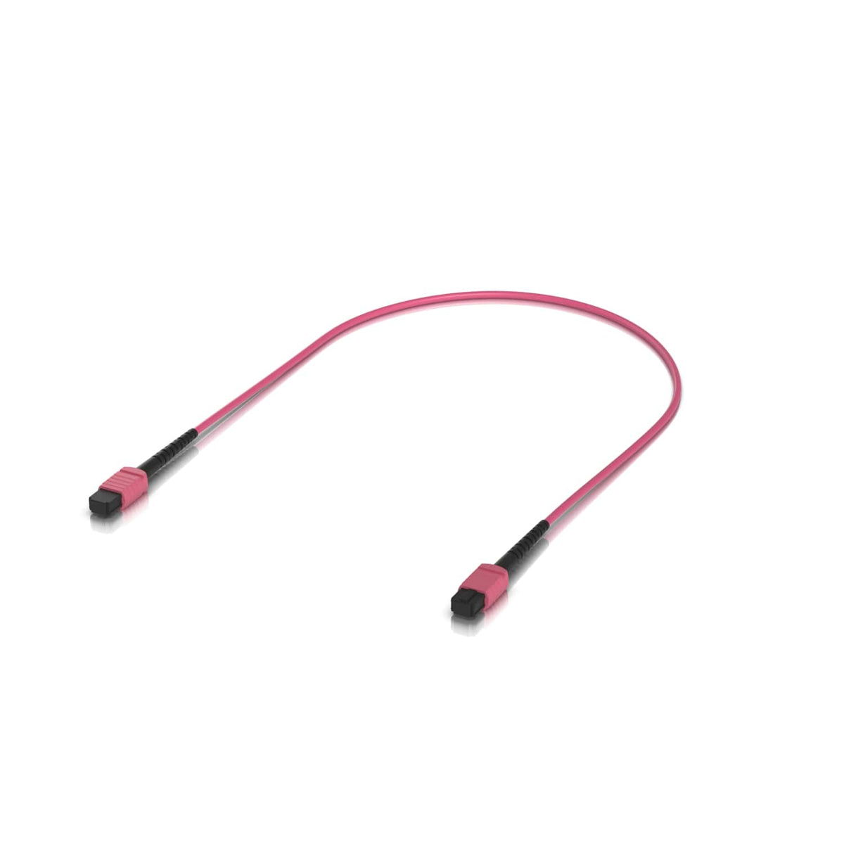 Ubiquiti Indoor OM4 Multi-mode Fiber Patch Cable, 0.5M, Single-pack, With MPO-12 Type B UPC - Ubiquiti UACC-OFC-MA-MPMP-0.5M