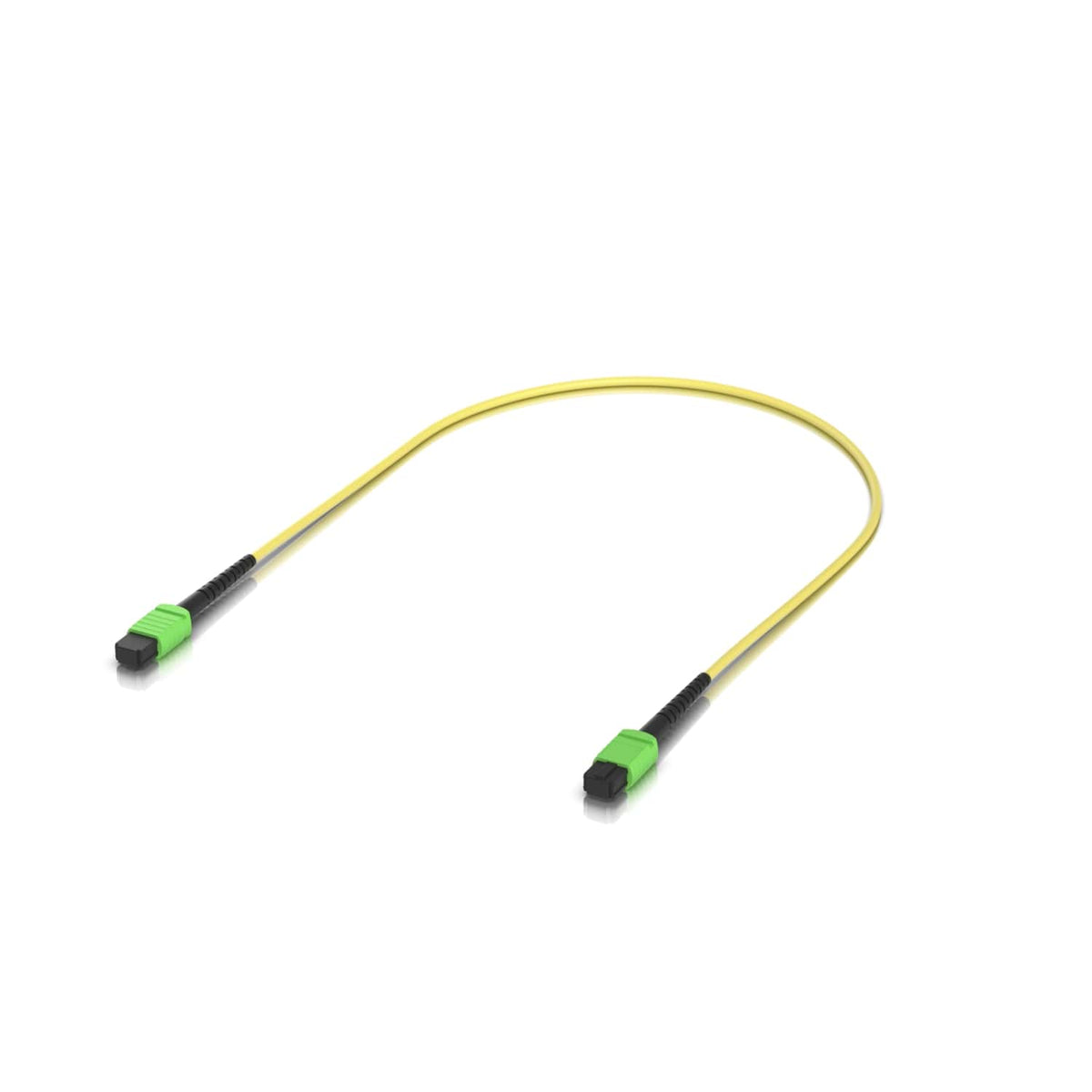 Ubiquiti OS2 MPO-12 APC Fiber Patch Cable, 0.5 m, Single-pack, Indoor OS2 Single-mode,MPO-12 Type B - Ubiquiti UACC-OFC-SA-MP