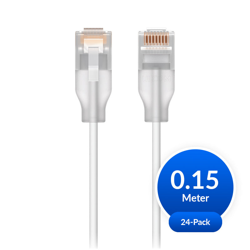 Ubiquiti UniFi Etherlighting Patch Cable (24-Pack, 0.15m White) Ubiquiti