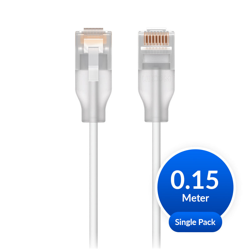Ubiquiti UniFi Etherlighting Patch Cable (0.15m, White) Ubiquiti