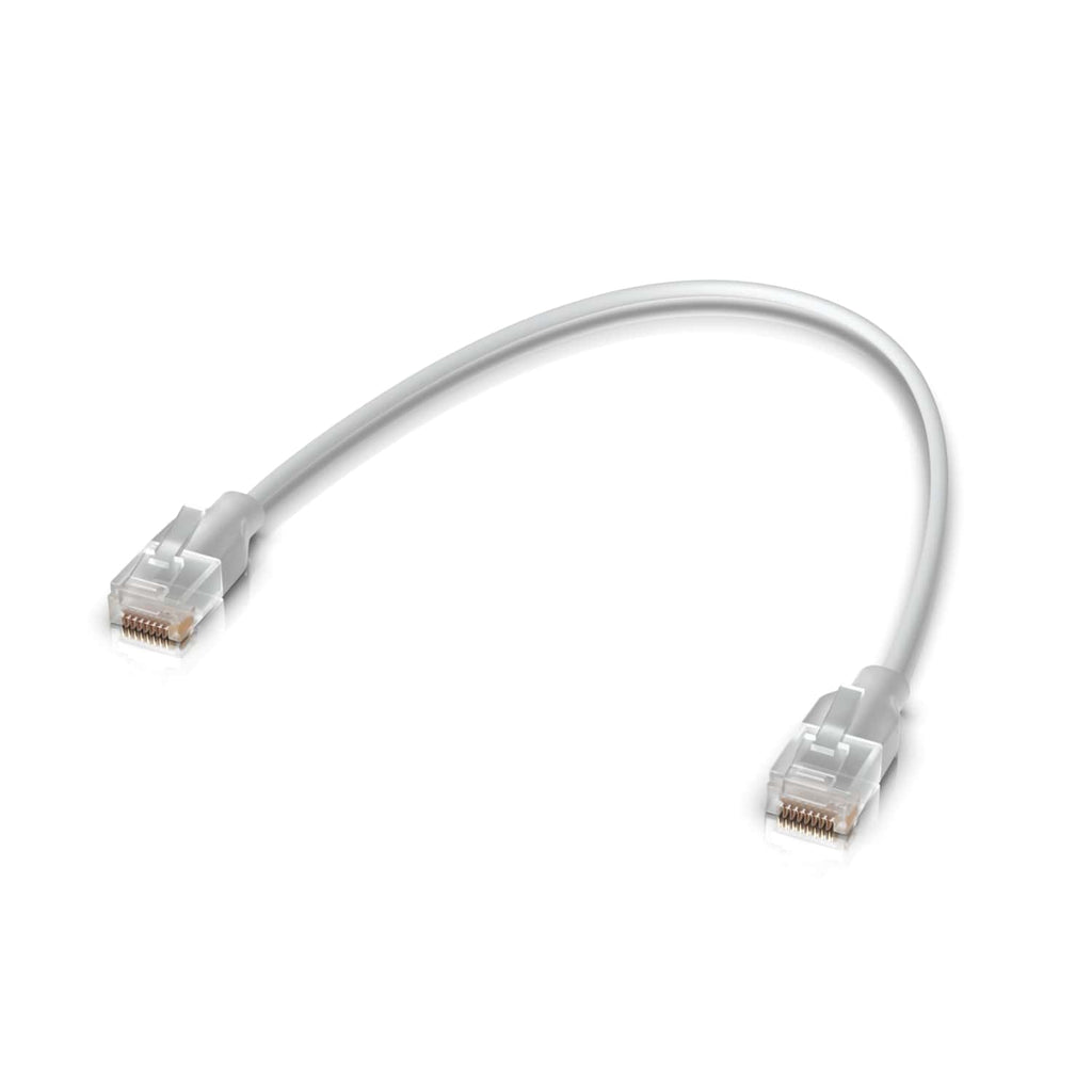 Ubiquiti UniFi Etherlighting 2.5 GbE Patch Cable - 0.3M White Ubiquiti