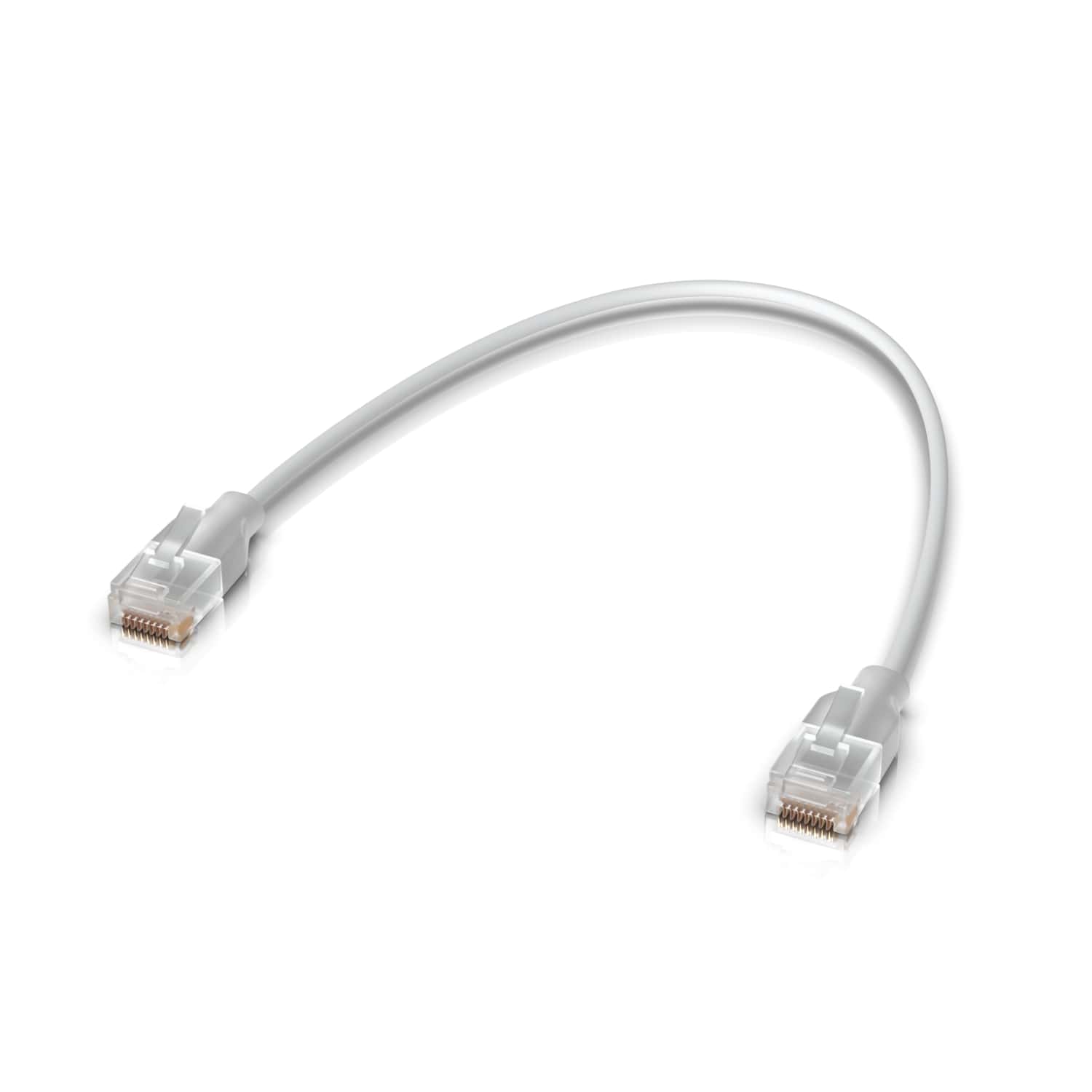 Ubiquiti UniFi Etherlighting 2.5 GbE Patch Cable - 0.3M White Ubiquiti