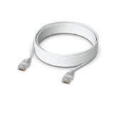 Ubiquiti UniFi Etherlighting Patch Cable, Length 12m, White, Nano-Thin Patch Cable With 10 GbE - Ubiquiti UACC-Cable-Patch-EL