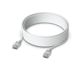 Ubiquiti UniFi Etherlighting Patch Cable, Length 15m, White, Nano-Thin Patch Cable With 10 GbE - Ubiquiti UACC-Cable-Patch-EL