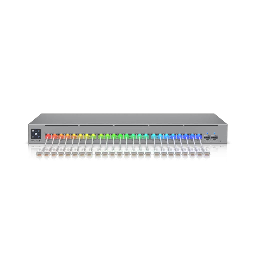 UniFi EtherLighting 5m Patch Cable - 10GbE & Light-Up Ready Ubiquiti