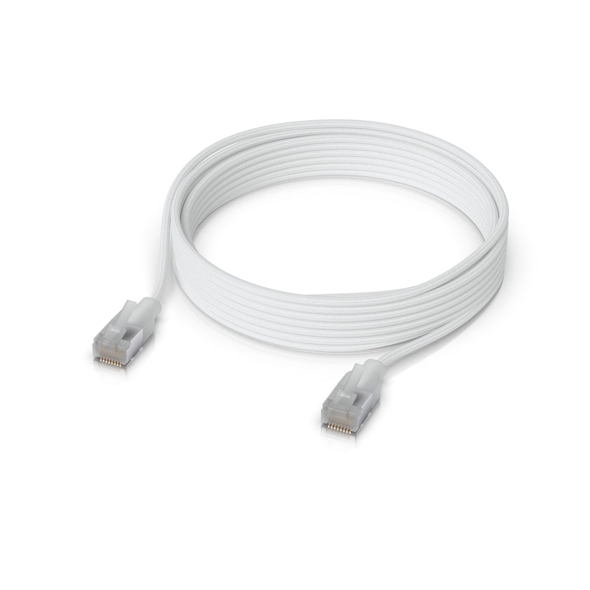 Ubiquiti UniFi Premium Patch Cable, 8M, White, Ultra-thin Braided Patch Cable, Designed And - Ubiquiti UACC-Cable-Patch-EL-C6