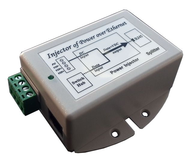 Tycon Power TP-DCDC-1224, 9-36VDC IN 24VDC OUT 19W DC to DC POE, 12V / 24V Battery Systems, High Temperature O