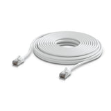 Ubiquiti UniFi Premium Patch Cable Outdoor, 12M, White, Ultra-thin, Rugged, Shielded Patch - Ubiquiti UACC-Cable-Patch-Outdoo