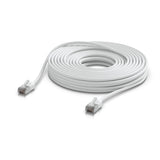 Ubiquiti UniFi Premium Patch Cable Outdoor, 15M, White, Ultra-thin, Rugged, Shielded Patch - Ubiquiti UACC-Cable-Patch-Outdoo
