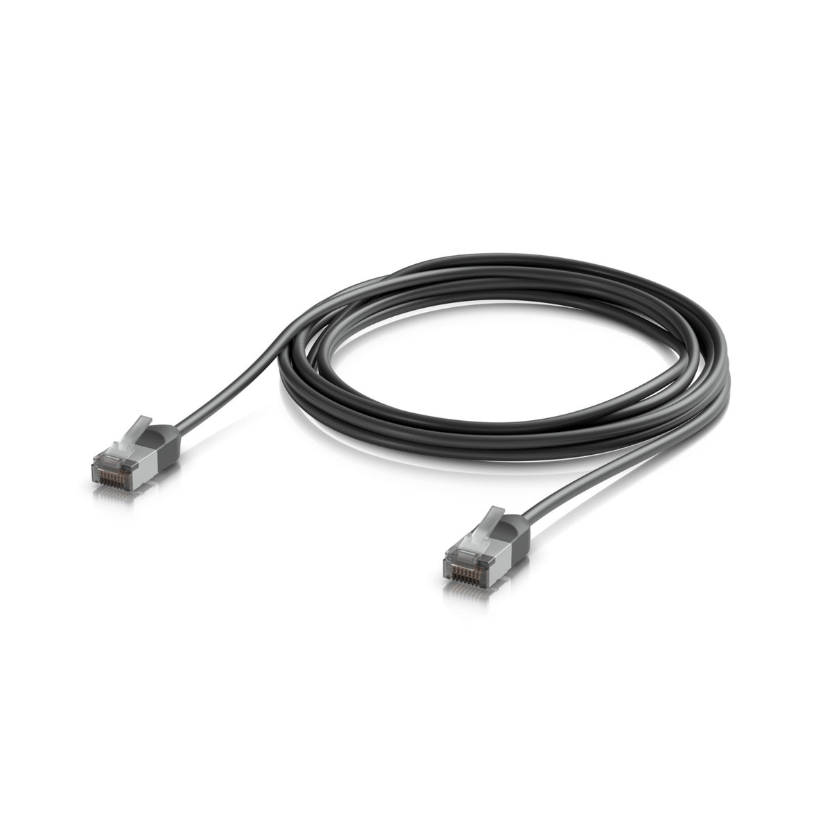 Ubiquiti UniFi Premium Patch Cable Outdoor, 3M,Black,Ultra-Thin, Rugged, Shielded Patch, Optimize - Ubiquiti UACC-Cable-Patch