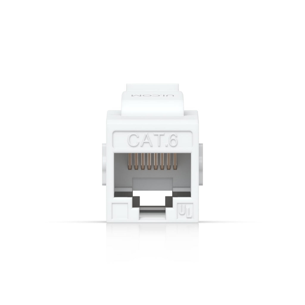 Ubiquiti Cat6 Keystone Coupler 12-Pack for Patch Panels Ubiquiti
