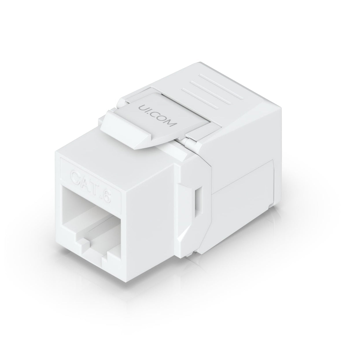 Ubiquiti Toolless Cat6 Keystone Jacks - 12-Pack for Easy Install Ubiquiti