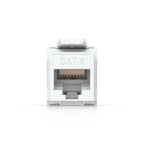 Ubiquiti Toolless Cat6 Keystone Jacks - 12-Pack for Easy Install Ubiquiti