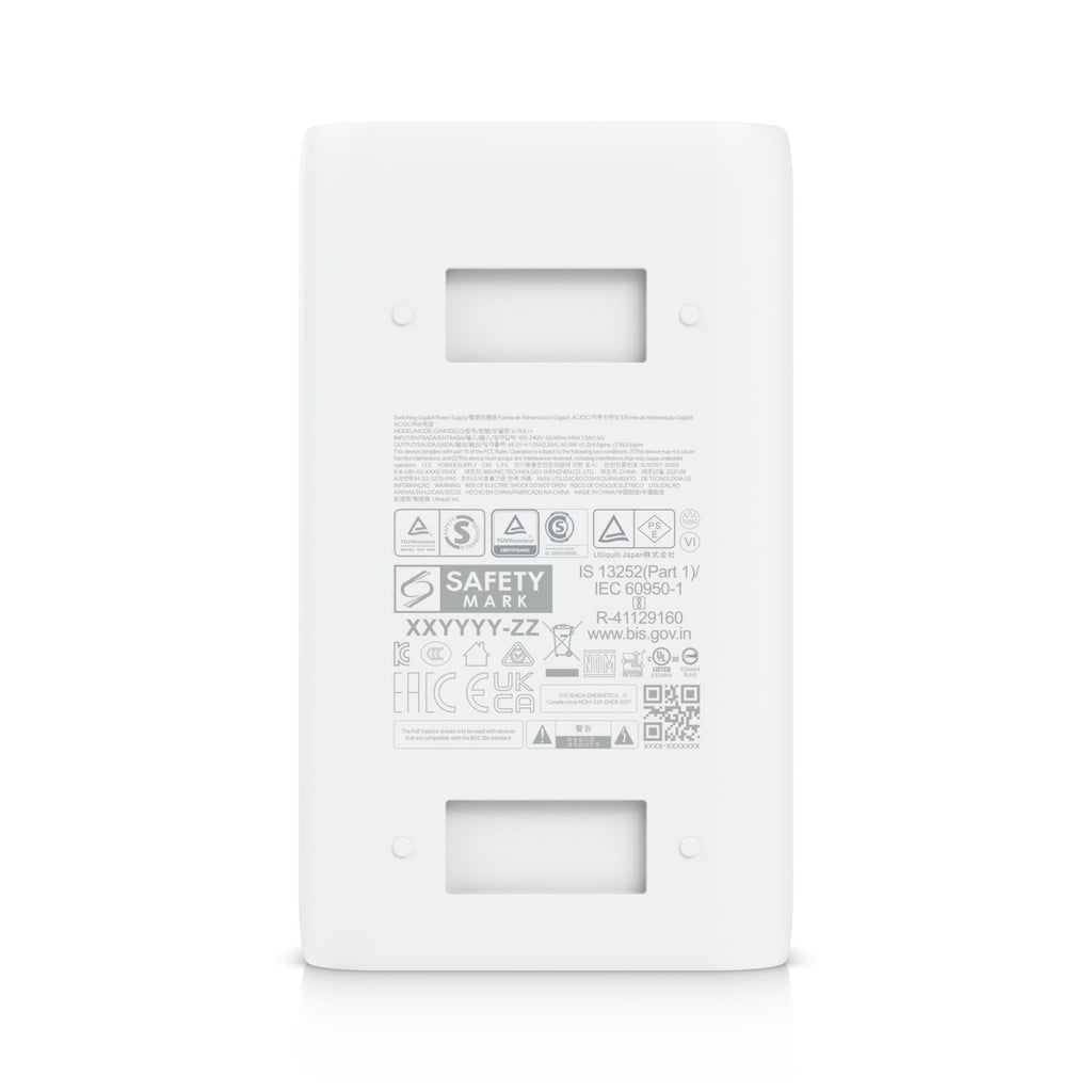Ubiquiti U-PoE++ 60W Power Adapter for UniFi Devices Ubiquiti