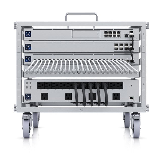 Ubiquiti 6U Toolless Mini Rack - Easy Assembly Network Cabinet Ubiquiti