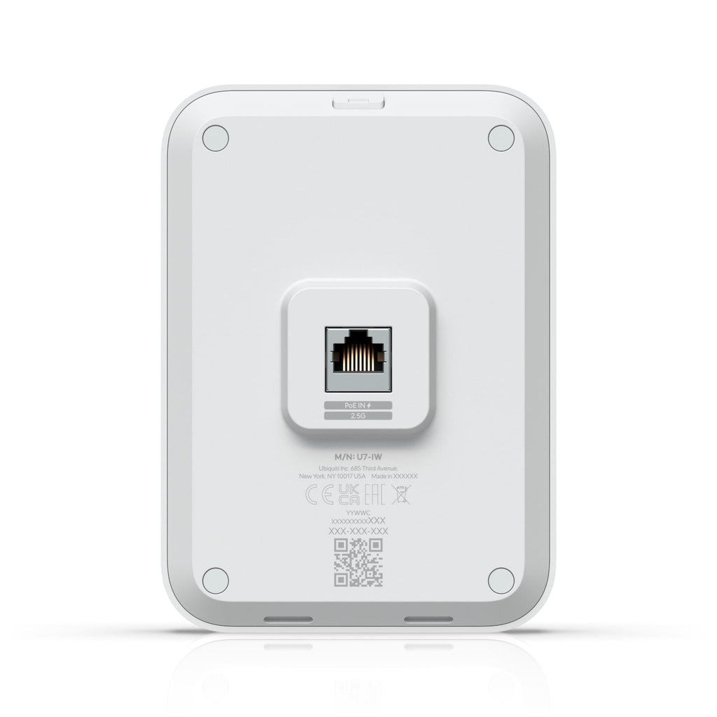 Ubiquiti UniFi U7 In-Wall WiFi 7 AP with 2.5 GbE PoE Switch Ubiquiti