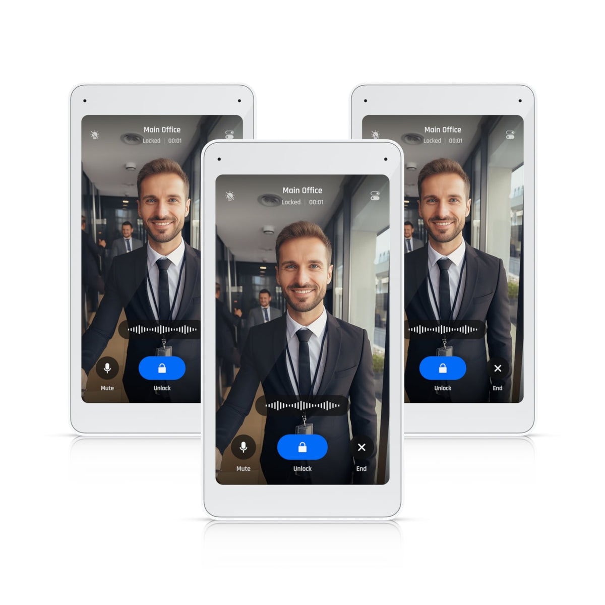 Ubiquiti Intercom Viewer, Display That Works With Intercom,Reader Pro, Visitor Screening, Remote Acc - UA-Intercom-Viewer-3