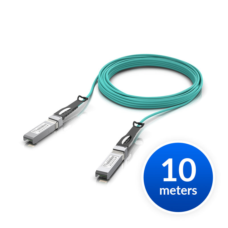 Ubiquiti 10Gbps SFP+ Direct Attach Cable - 10m Long-Range Ubiquiti