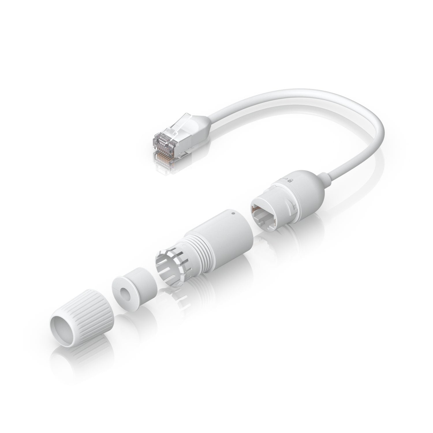 Ubiquiti Shielded C6A Ultra-Thin Extension Cable - Waterproof & Slim Ubiquiti