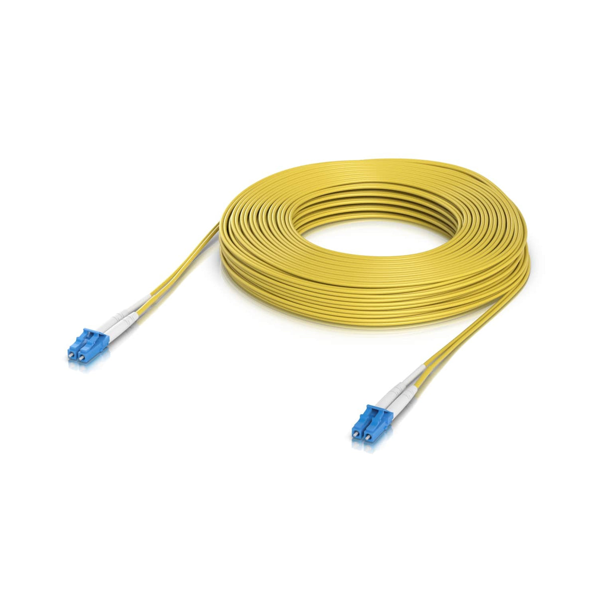 Ubiquiti OS2 Duplex LC UPC Fiber Patch Cable, Length 30M, Lightweight Fiber Patch Cable For Up To 10 - UACC-OFC-S2-LULU-30M