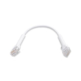 Ubiquiti UniFi Patch Cable Single Unit, 0.1m, White, Both End Bendable to 90 Degree, RJ45 Ethernet - image 2