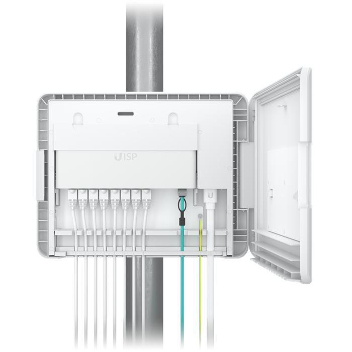 Ubiquiti Last Stock- Ubiquiti UISP Box, Outdoor Box for UISP-R & UISP-S, Pole /Wall-Mountablke - Ubiquiti UISP-Box