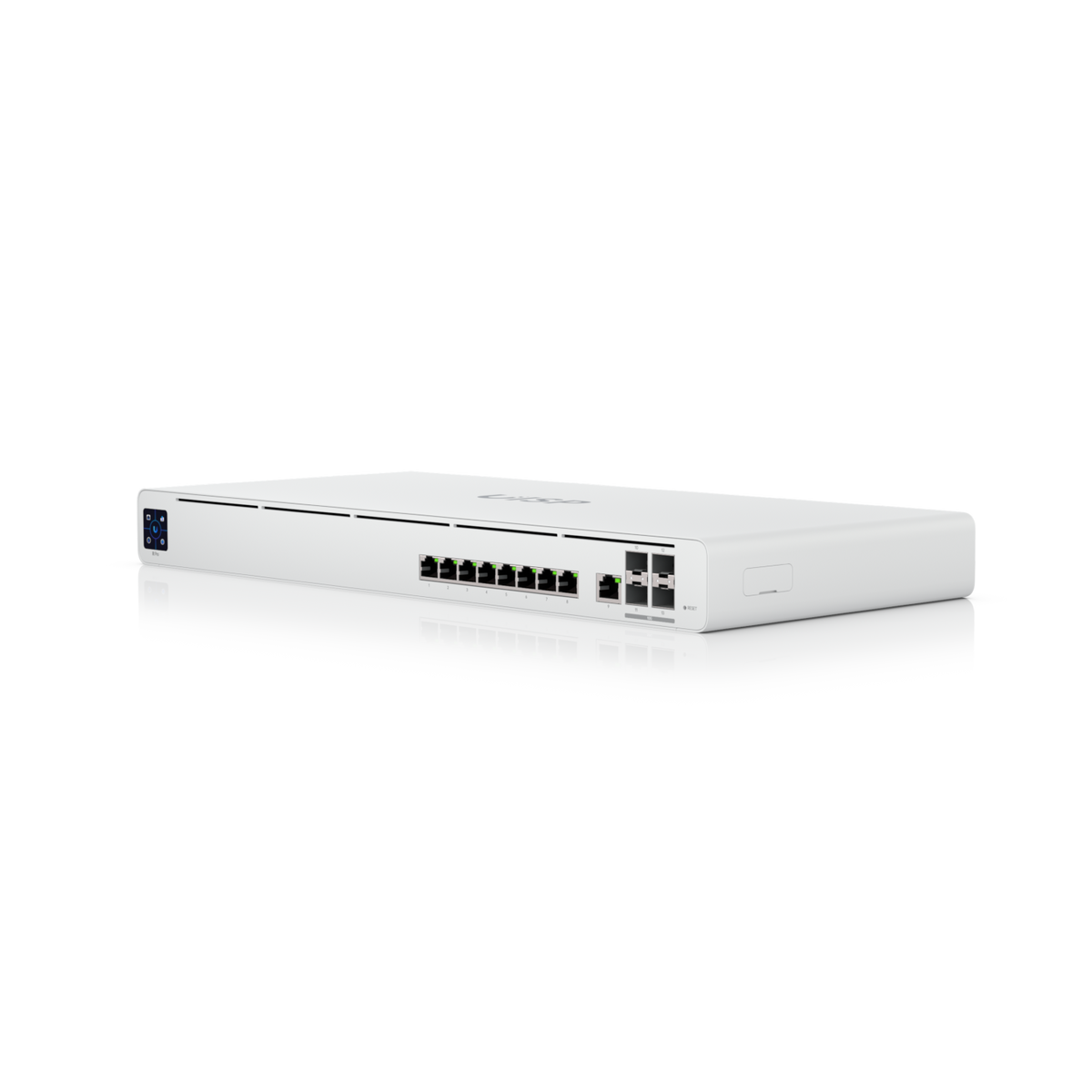 Ubiquiti UISP Router Professional, (9) GbE RJ45 ports, (4) 10G SFP+ ports, Integrated Layer 2 Switch - UISP-R-Pro