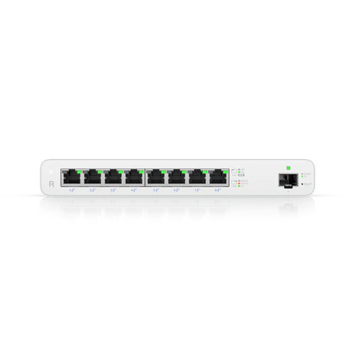 Ubiquiti UISP Router, Cloud Managed 8 GbE Port Router, 27V Passive PoE, 1x 1Gbps SFP, Built in Traff - UISP-R