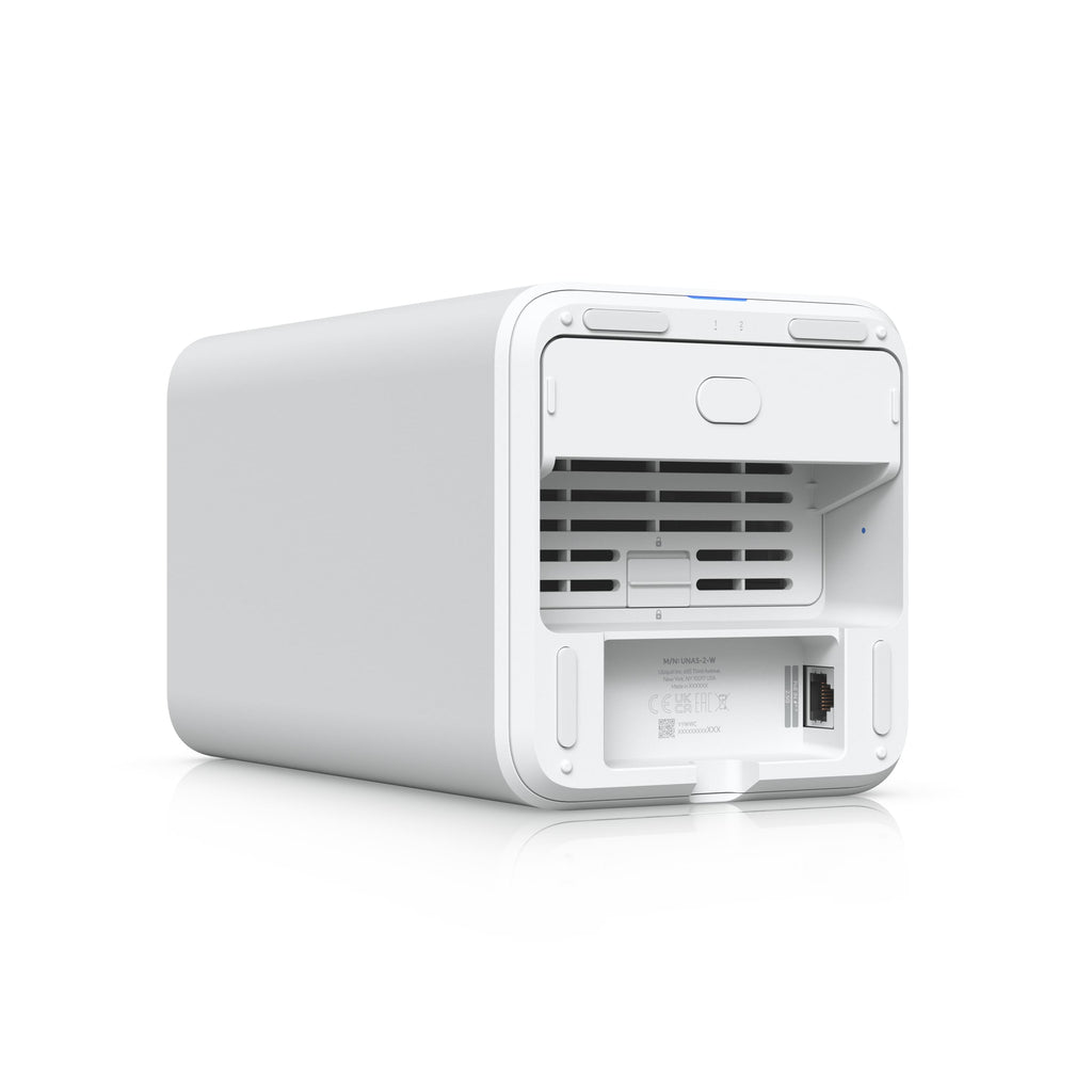 Ubiquiti UniFi UNAS 2 - 2-Bay Network Attached Storage with PoE++ Ubiquiti