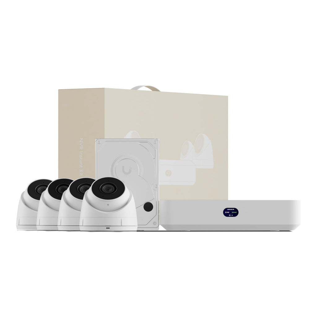 UniFi Protect NVR Instant Kit | 4 G5 Ultra Cams & 1TB HDD Ubiquiti