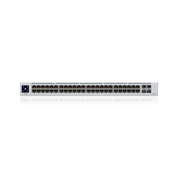 Ubiquiti UniFi USW-48-POE 48-Port PoE+ Gigabit Switch - Silent Ubiquiti