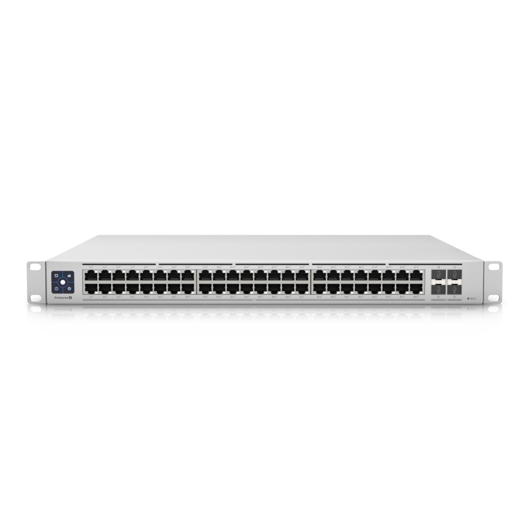 Ubiquiti Enterprise 48 PoE Switch | 48-Port 2.5GbE Layer 3 Ubiquiti
