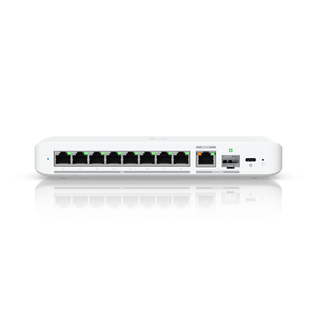 UniFi Flex 2.5G 8-Port Multi-Gig Switch | USB-C or PoE+ Ubiquiti