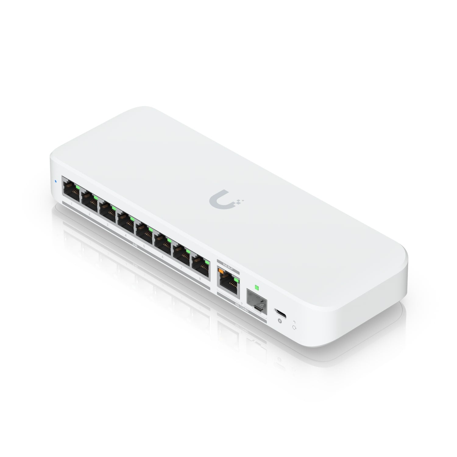 UniFi Flex 2.5G 8-Port Multi-Gig Switch | USB-C or PoE+ Ubiquiti